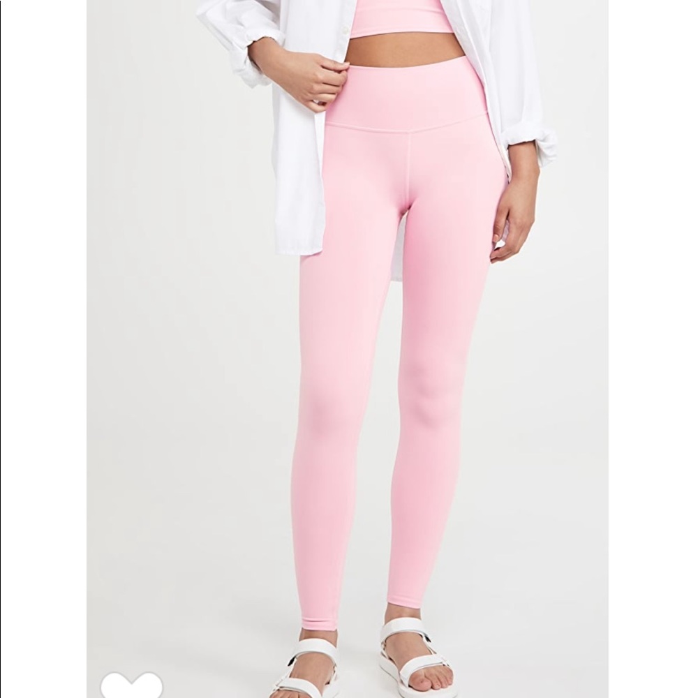 COPY - ALO Yoga pink high waist leggings